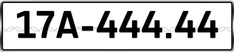 17A-44444
