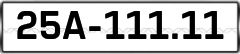 25A-11111